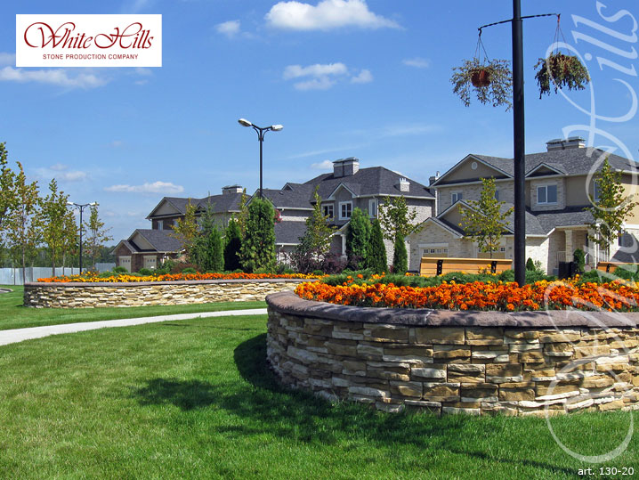 Облицовочный камень White Hills, Уорд Хилл, цвет 130-20