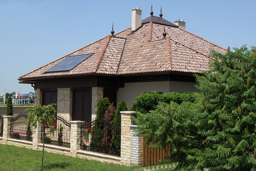 Черепица цементно-песчаная Адриа, Braas