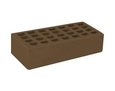 Облицовочный пустотелый, М-150,120x250x65, коричневый, Железногорский КЗ